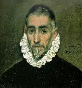 El Greco an unknown man oil